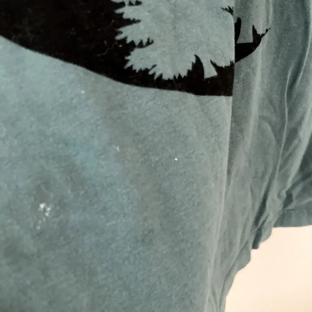 Hanna Andersson Explore Trees Sueded Jersey Art Doublelsleeve Tee 10 140cm